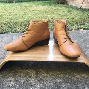 Nurture Ellan Wedge Boots with Butter Soft Leather